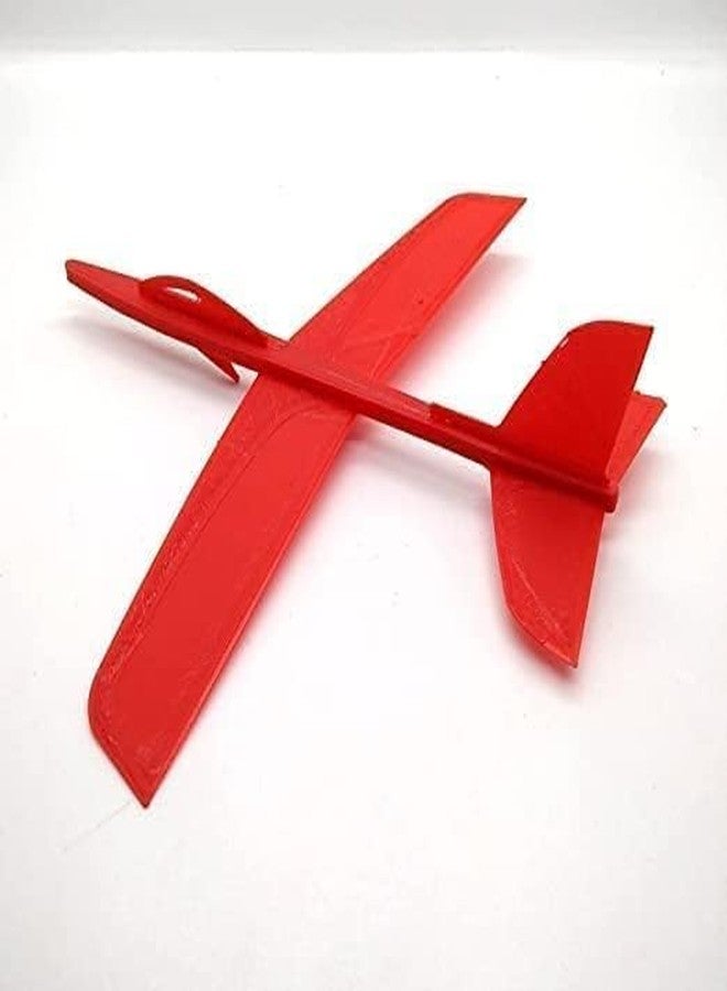 CERO ® 3D Printed Glider Throwing Plastic Plane, Dual Flight Mode, Aeroplane Gliders Flying Aircraft, Gifts for Kids, 4 to 14 Year Old Boy | Girls (RED PLA Plastic) V.A.05.25 - Image 1